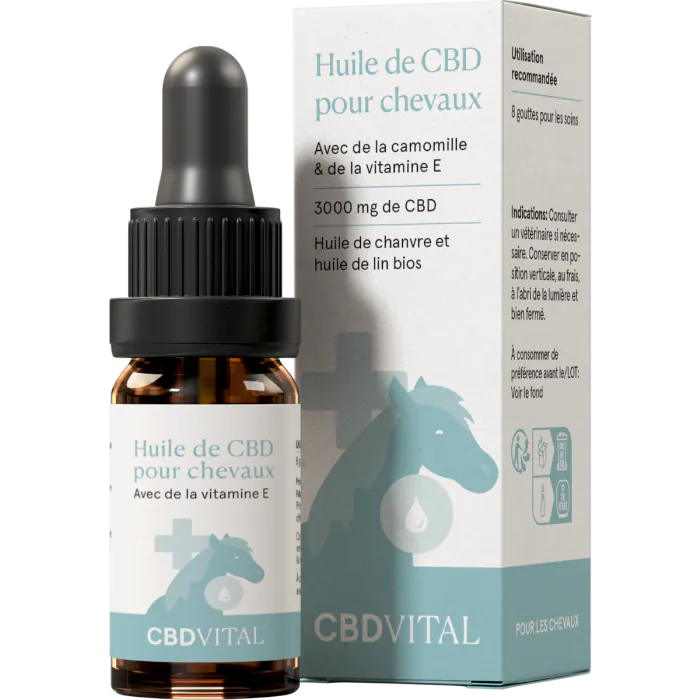 Huile de CBD pour Chevaux | Qualit 30% Naturelle