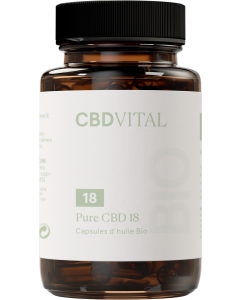 Capsules Pure CBD 18 (10%)