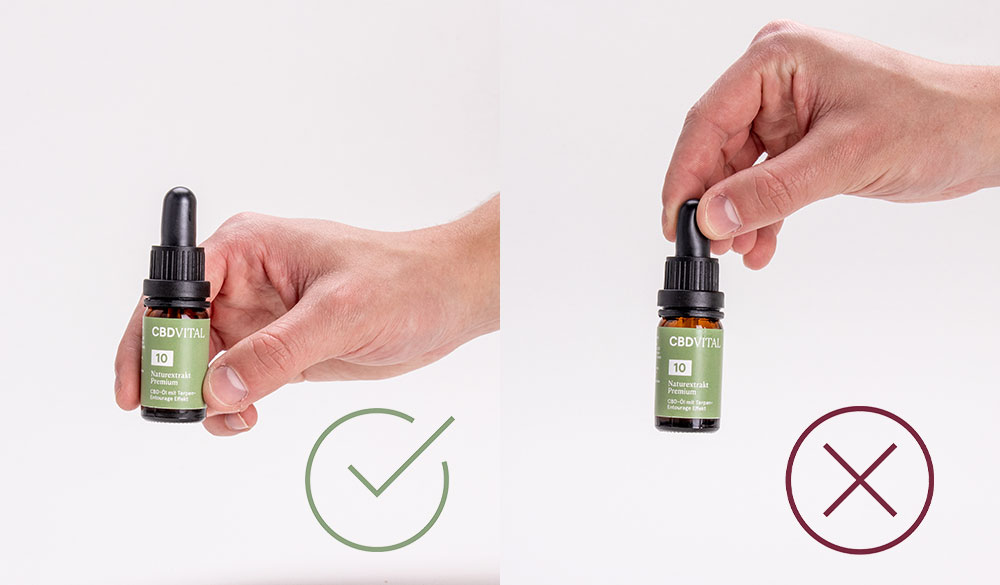 Conseils contre les fuites : bien transporter son huile de CBD